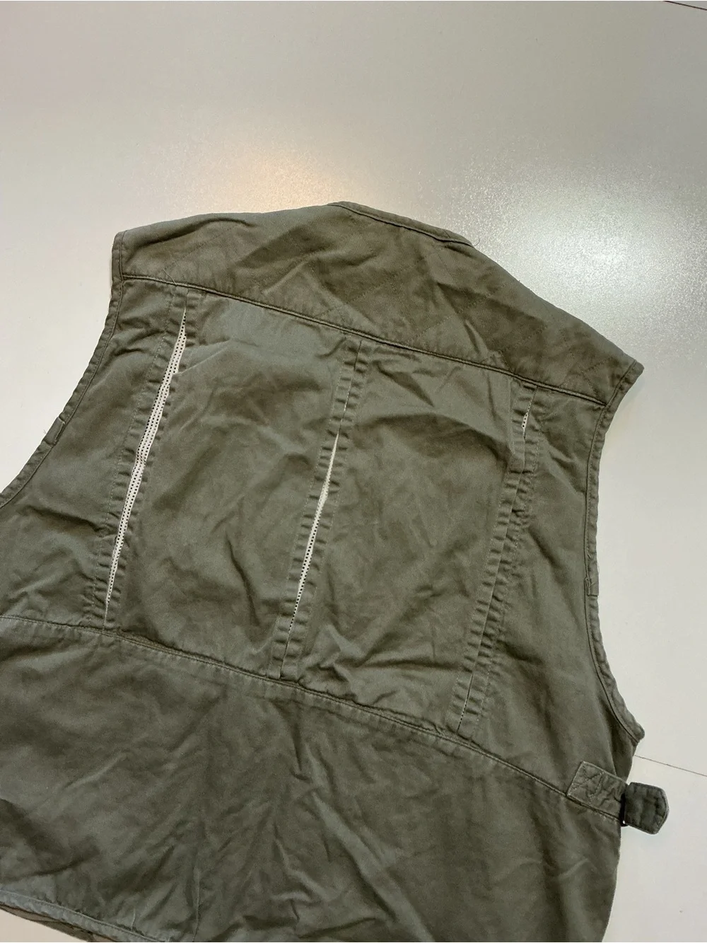 Vintage Tweed River Outfitters Fishing Multipocket Travel Hunting Vest Jacket